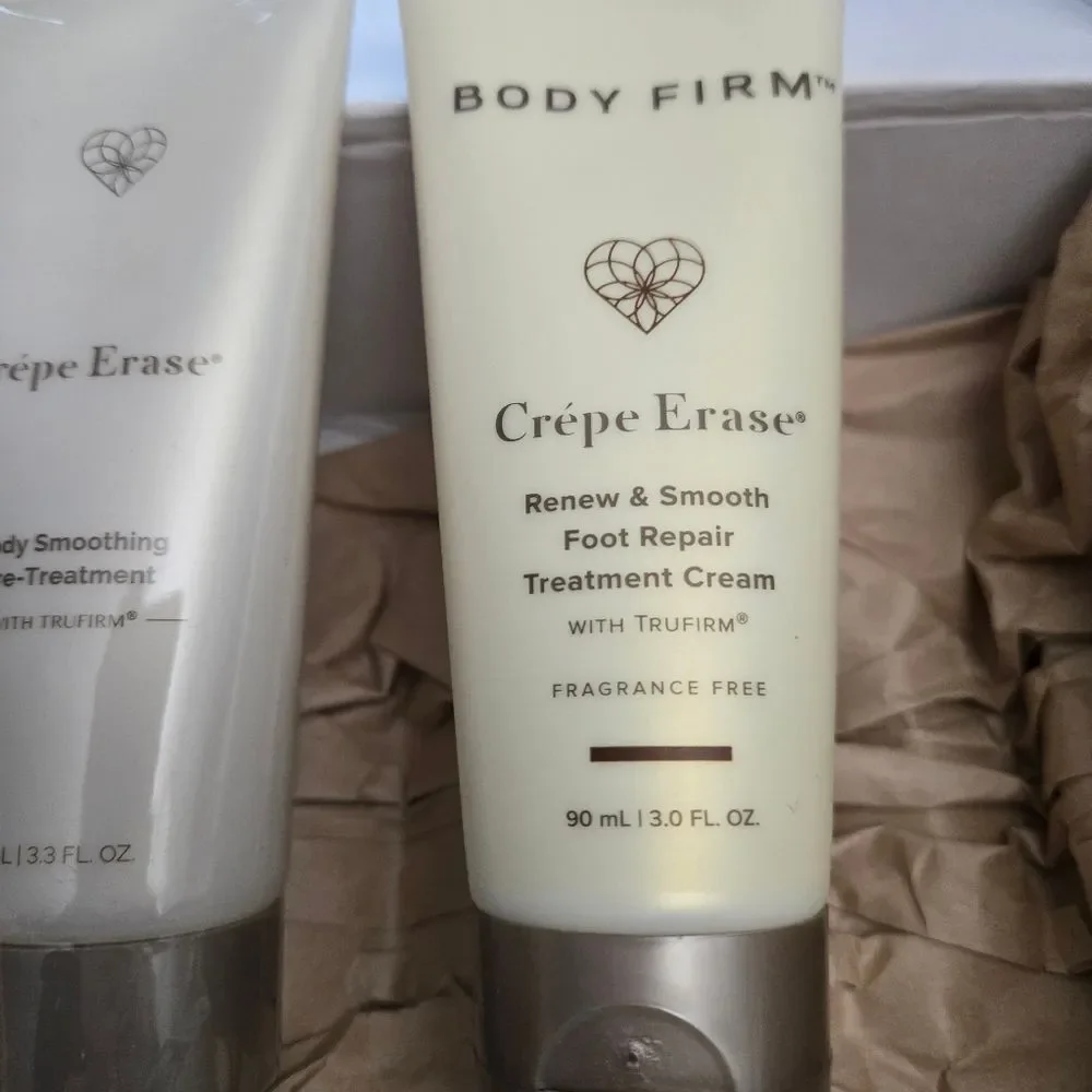 Crepe Erase Bundle Body Smoothing Pre-treatment Foot Repair Cream Trufirm